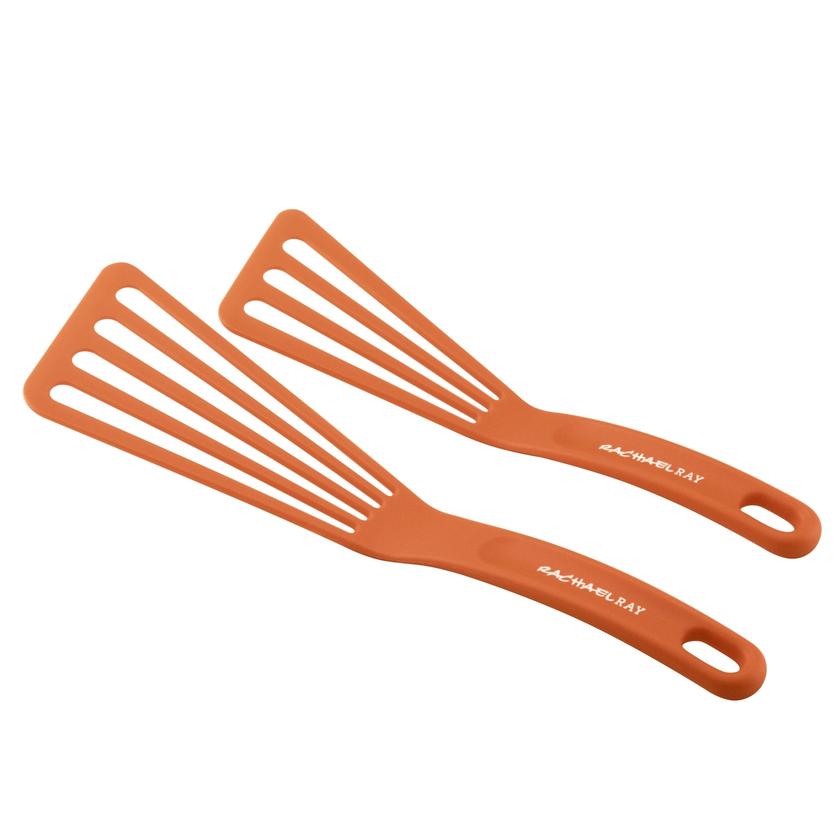 Rachael Ray 10-Inch & 12-Inch Nylon Spatula Set Same Day Delivery