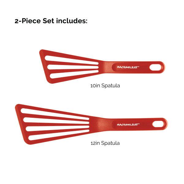 Rachael Ray 10-Inch & 12-Inch Nylon Spatula Set Same Day Delivery