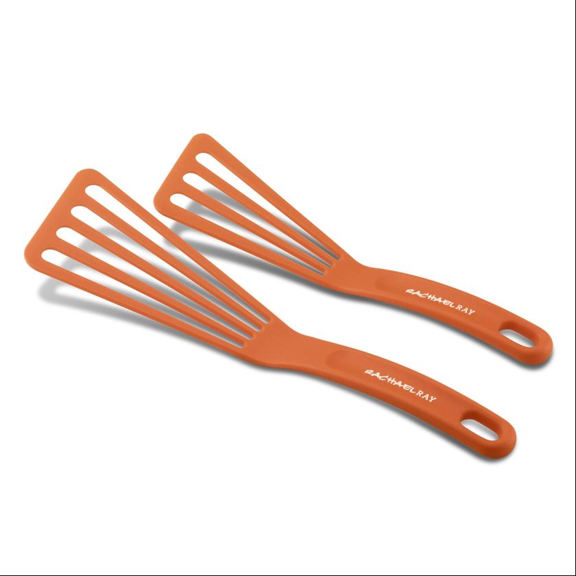 Rachael Ray 10-Inch & 12-Inch Nylon Spatula Set Same Day Delivery