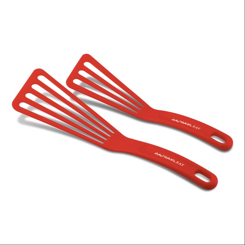 Rachael Ray 10-Inch & 12-Inch Nylon Spatula Set Same Day Delivery