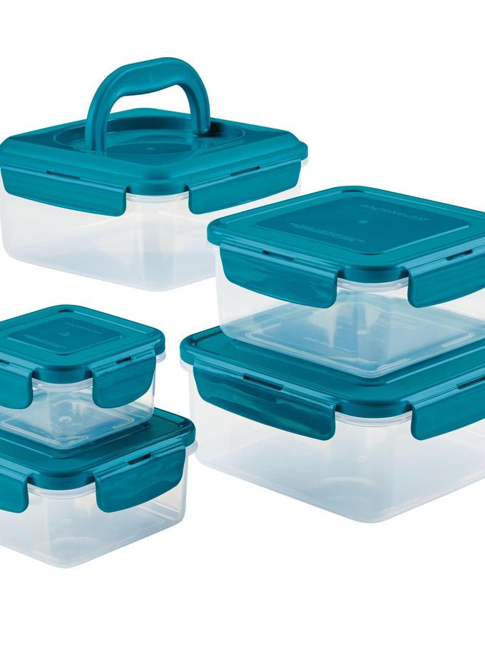 Rachael Ray 10-Piece Square Nestable Food Storage Containers Same Day Delivery