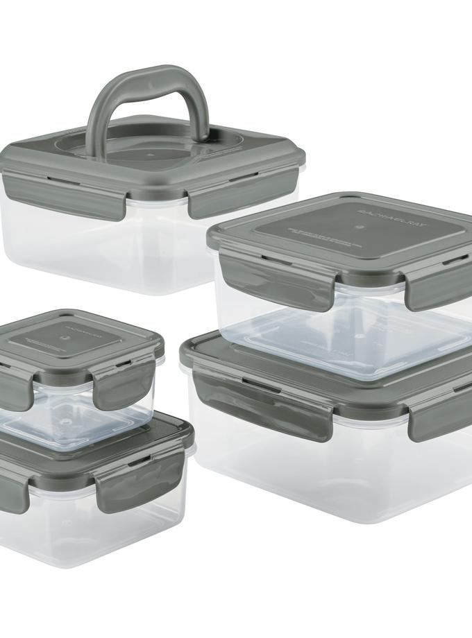 Rachael Ray 10-Piece Square Nestable Food Storage Containers Same Day Delivery