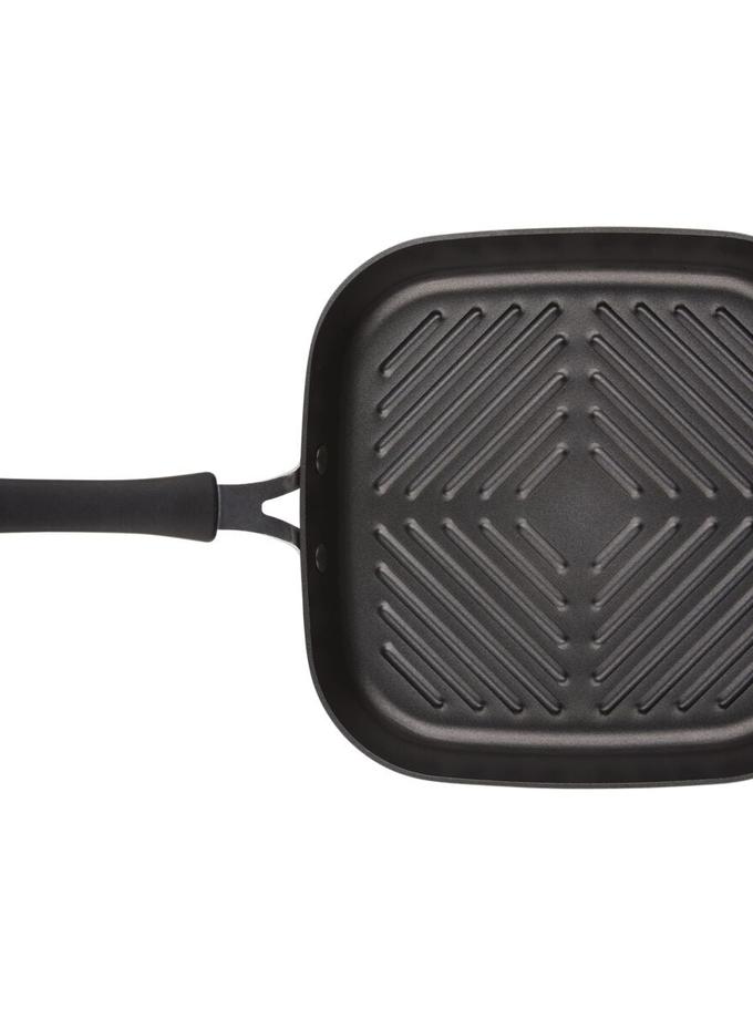 Rachael Ray 11-Inch Cook + Create Hard Anodized Nonstick Deep Grill Pan Free shipping