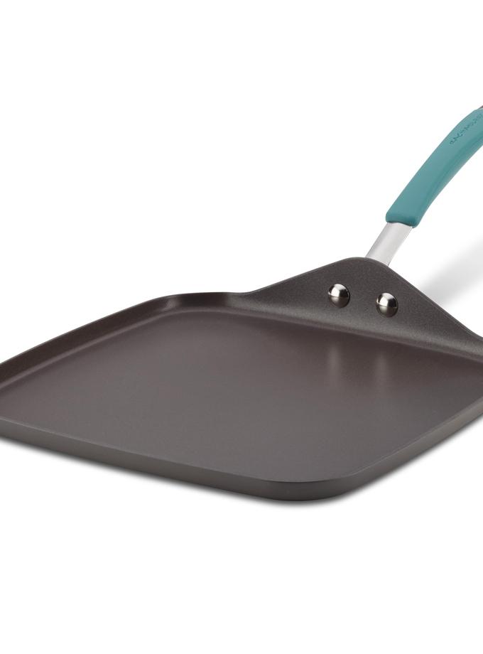 Rachael Ray 11-Inch Cucina Hard Anodized Nonstick Square Griddle Free shipping