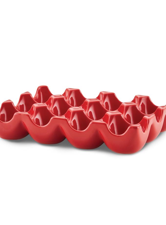 Rachael Ray 12-Cup Ceramic Egg Tray For Sale