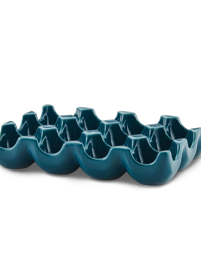 Rachael Ray 12-Cup Ceramic Egg Tray For Sale