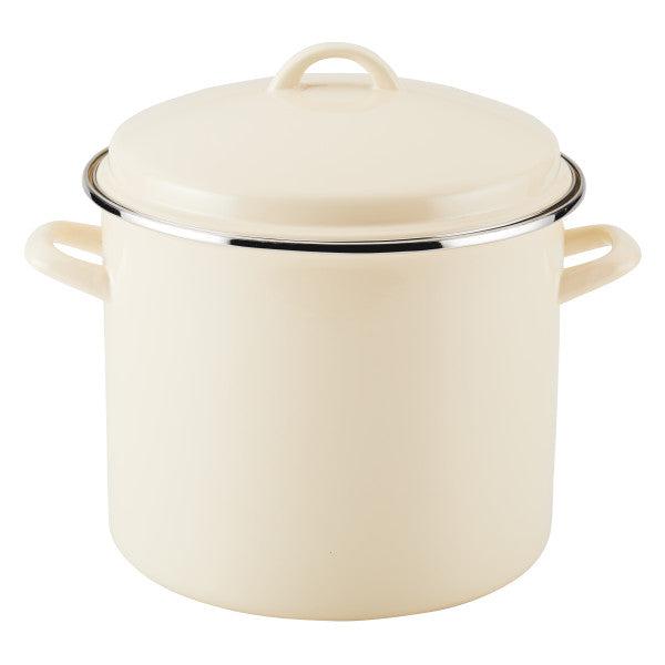 Rachael Ray 12-Quart Induction Enamel Stockpot with Lid High Quality