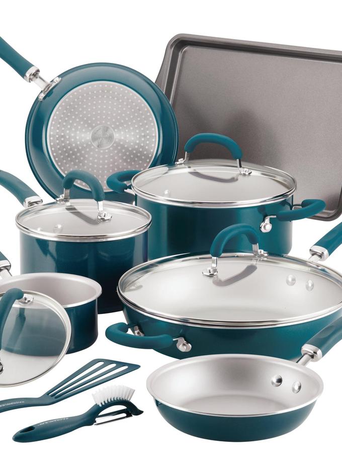 Rachael Ray 13-Piece Create Delicious Nonstick Induction Cookware Set Best Price