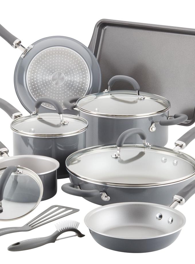 Rachael Ray 13-Piece Create Delicious Nonstick Induction Cookware Set Best Price