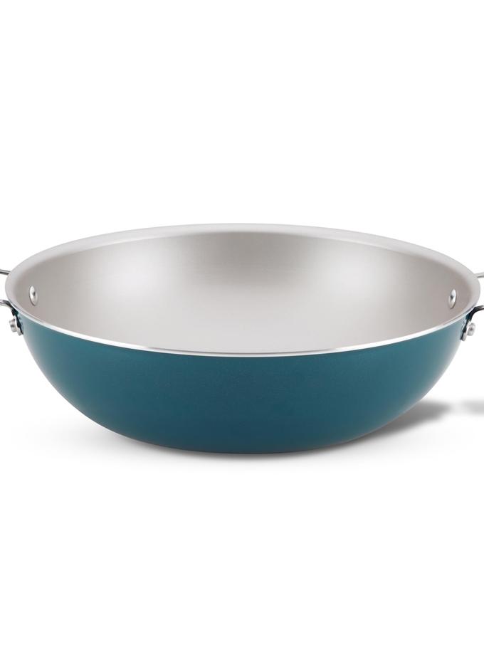 Rachael Ray 14.25-Inch Create Delicious Nonstick Induction Wok Best Buy