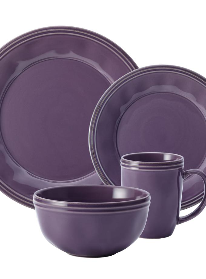 Rachael Ray 16-Piece Dinnerware Set Best Buy