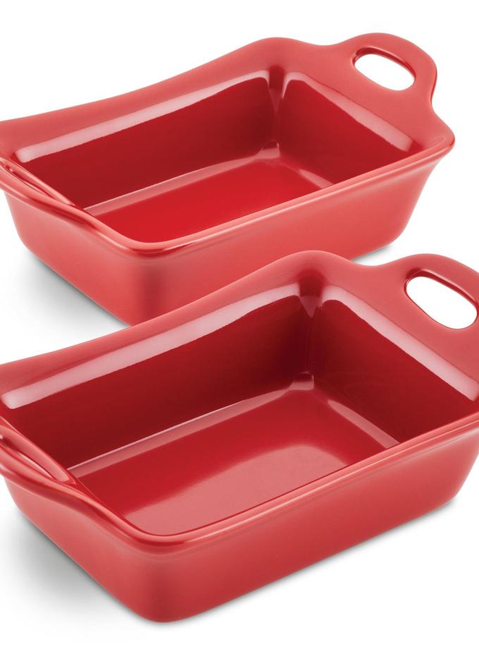 Rachael Ray 2-Piece 12-Ounce Ceramic Au Gratin Set On Sale