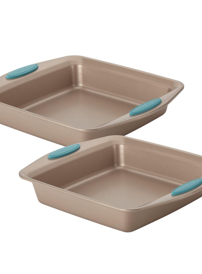 Rachael Ray 2-Piece 9-Inch Nonstick Square Cake Pans Best Buy