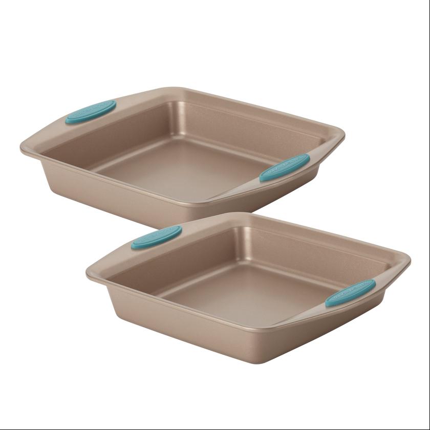 Rachael Ray 2-Piece 9-Inch Nonstick Square Cake Pans Best Buy