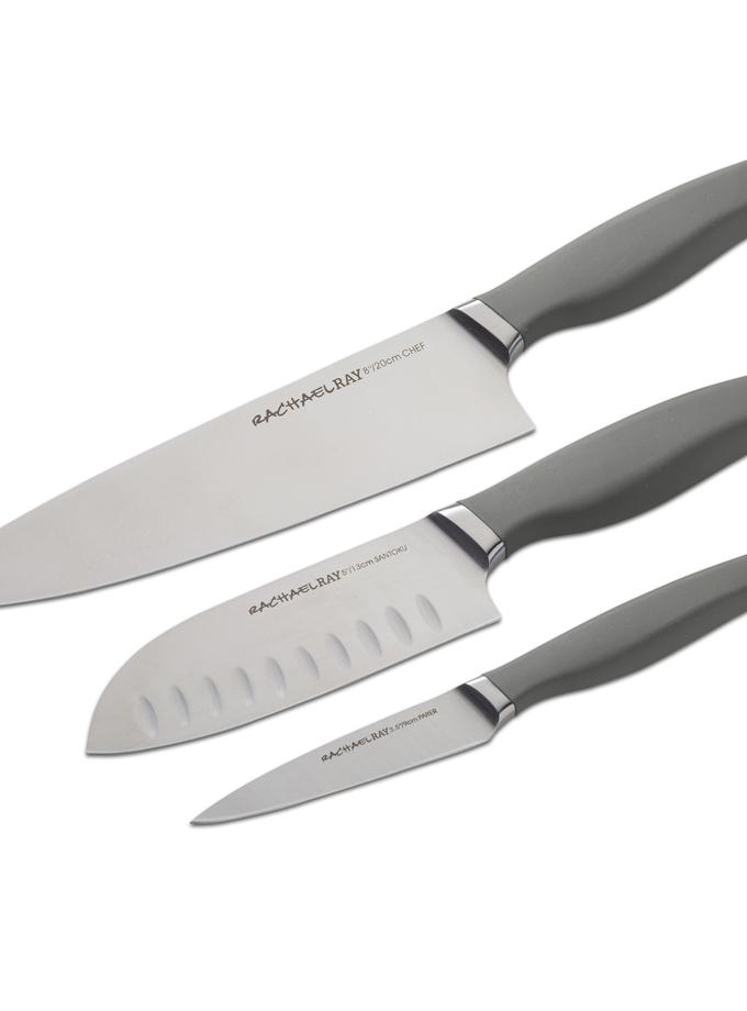 Rachael Ray 3-Piece Assorted Cutlery Knife Set On Sale