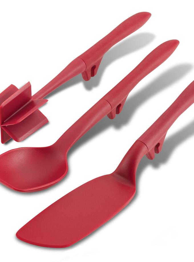 Rachael Ray 3-Piece Lazy Tool Set: Crush & Chop, Turn New Arrival