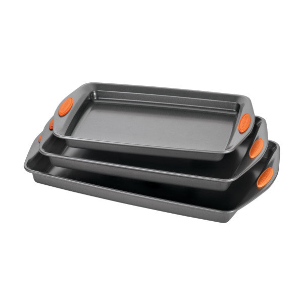 Rachael Ray 3-Piece Nonstick Sheet Pan Set High Quality