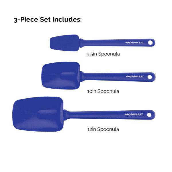 Rachael Ray 3-Piece Spoonula Set New Arrival