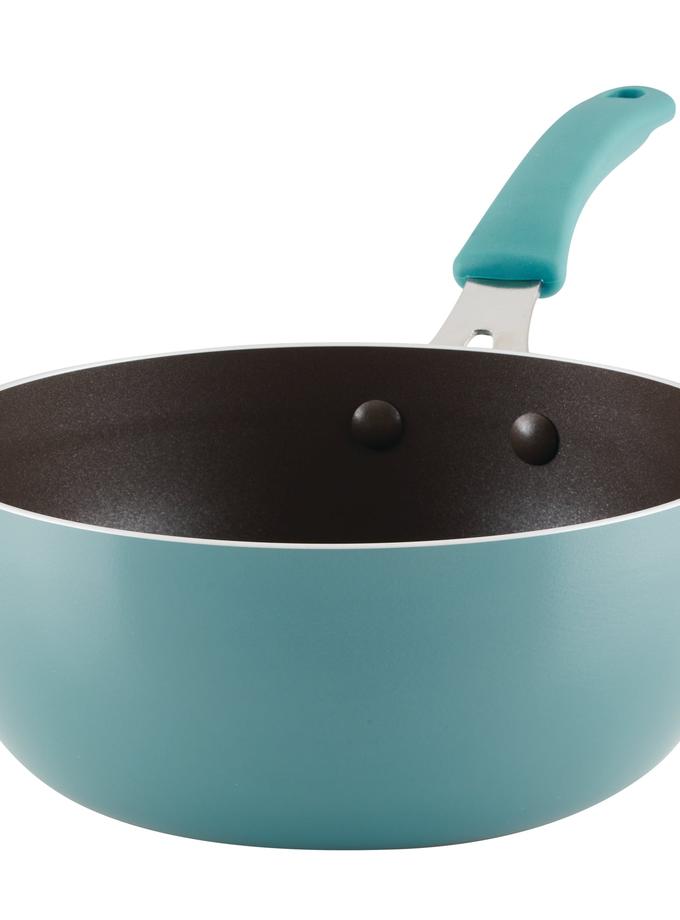 Rachael Ray 3-Quart Cook + Create Nonstick Saucier Pan New Arrival