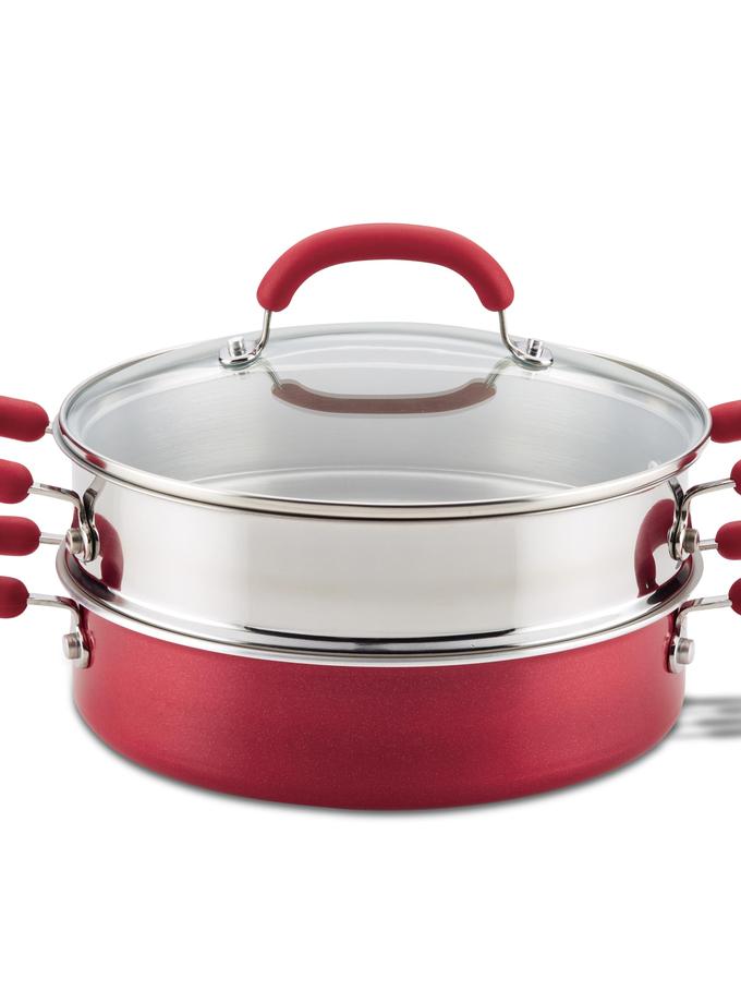 Rachael Ray 3-Quart Create Delicious Nonstick Induction Steamer Set High Quality