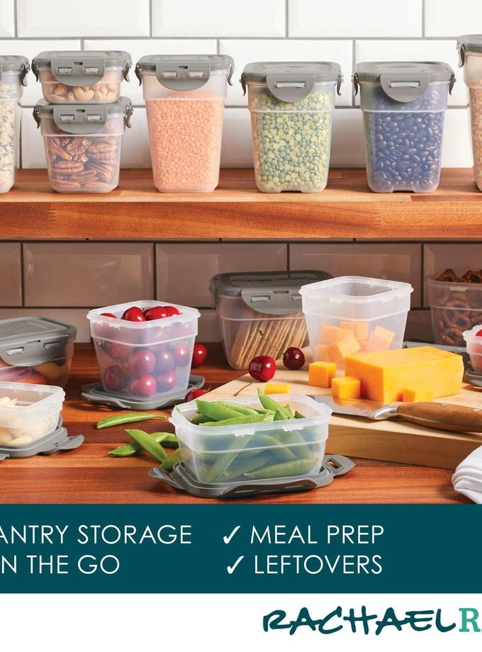 Rachael Ray 30-Piece Nestable Food Storage Containers Same Day Delivery