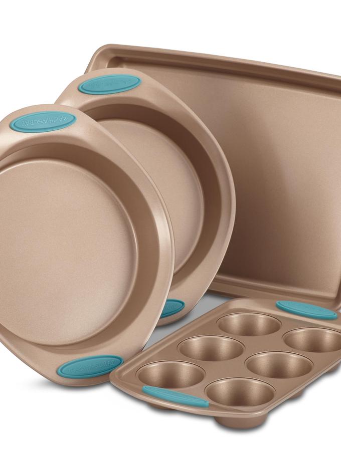 Rachael Ray 4-Piece Nonstick Bakeware Set New Arrival