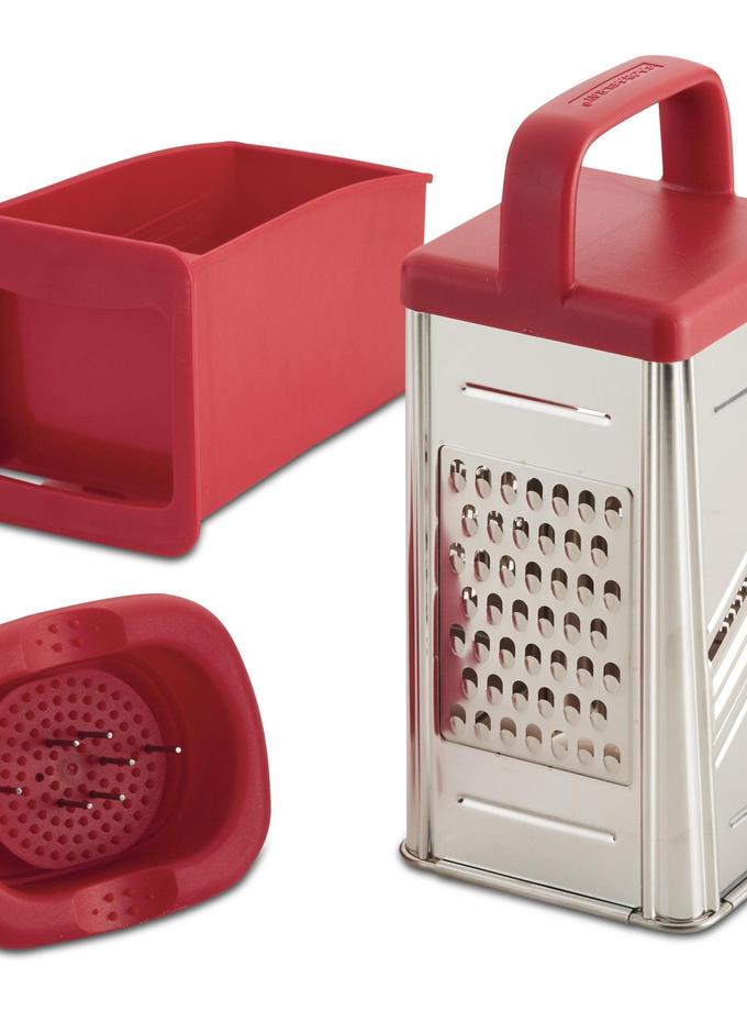 Rachael Ray 4 - Sided Box Grater with Storage Box New Arrival