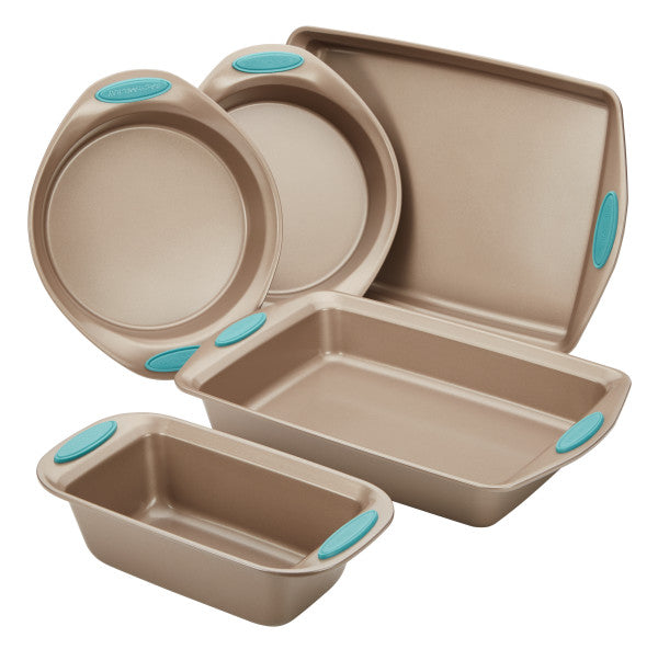 Rachael Ray 5-Piece Nonstick Bakeware Set New Arrival