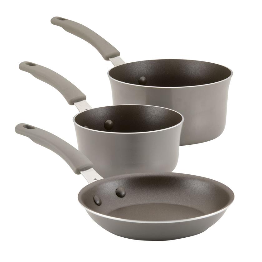 Rachael Ray 6-Piece Cook + Create Nonstick Cookware Set Best Buy