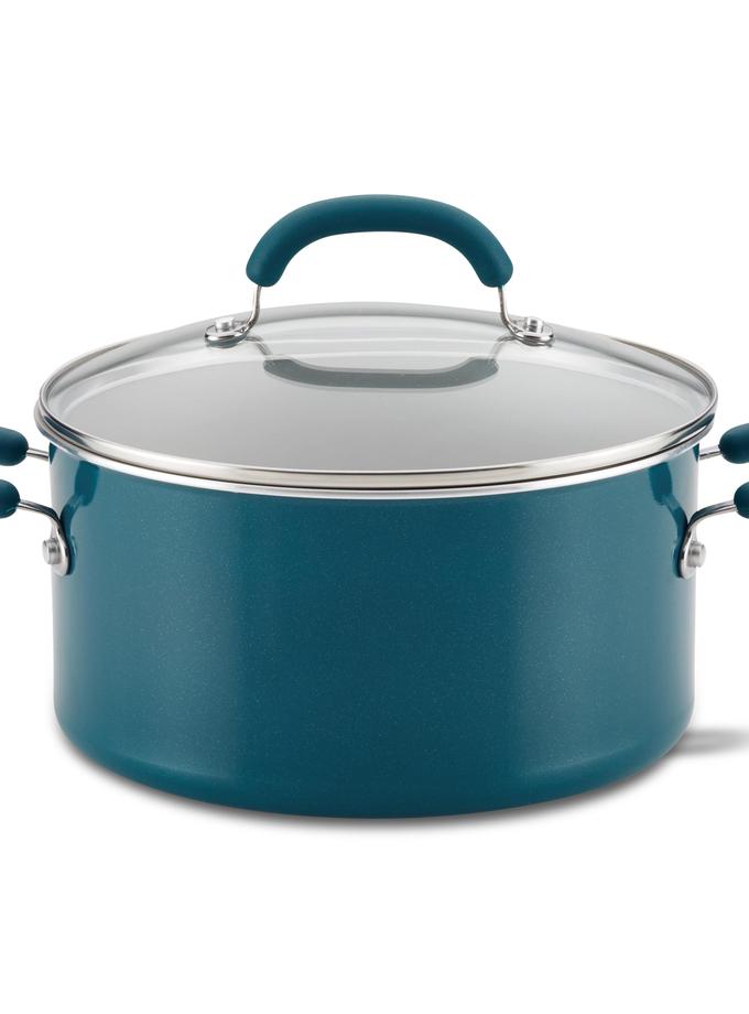 Rachael Ray 6-Quart Create Delicious Nonstick Induction Covered Stockpot On Sale