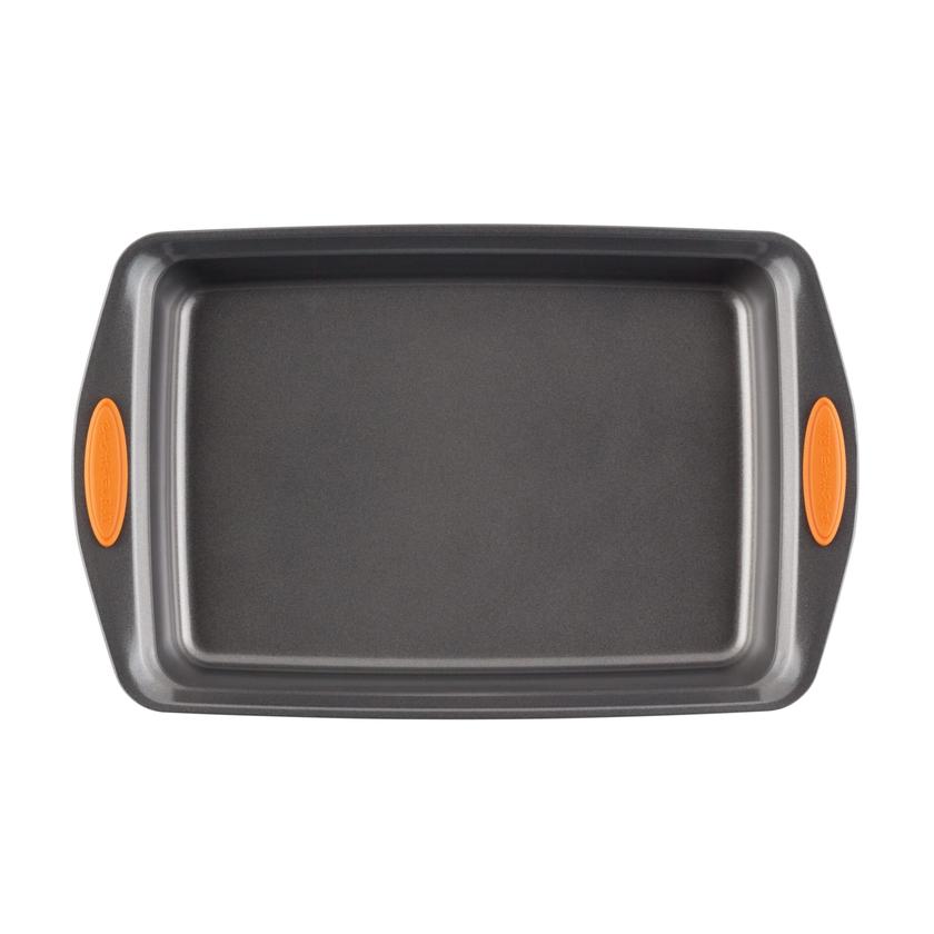 Rachael Ray 9-Inch x 13-Inch Nonstick Rectangular Cake Pan with Lid Best Price