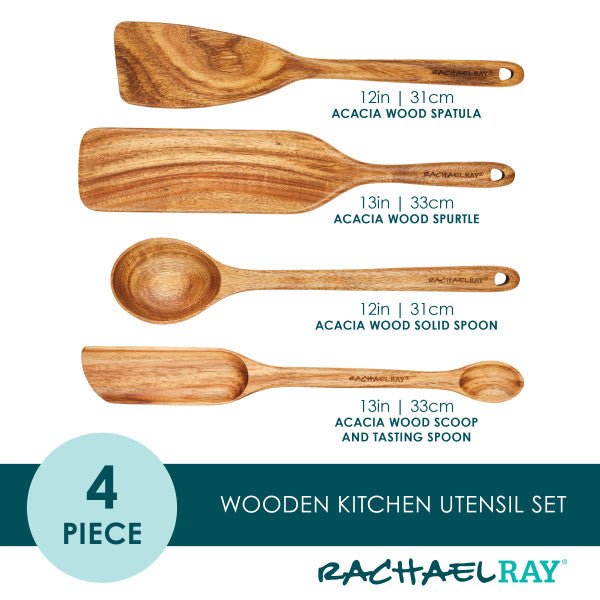 Rachael Ray Acacia Wood Tool Sets For Sale