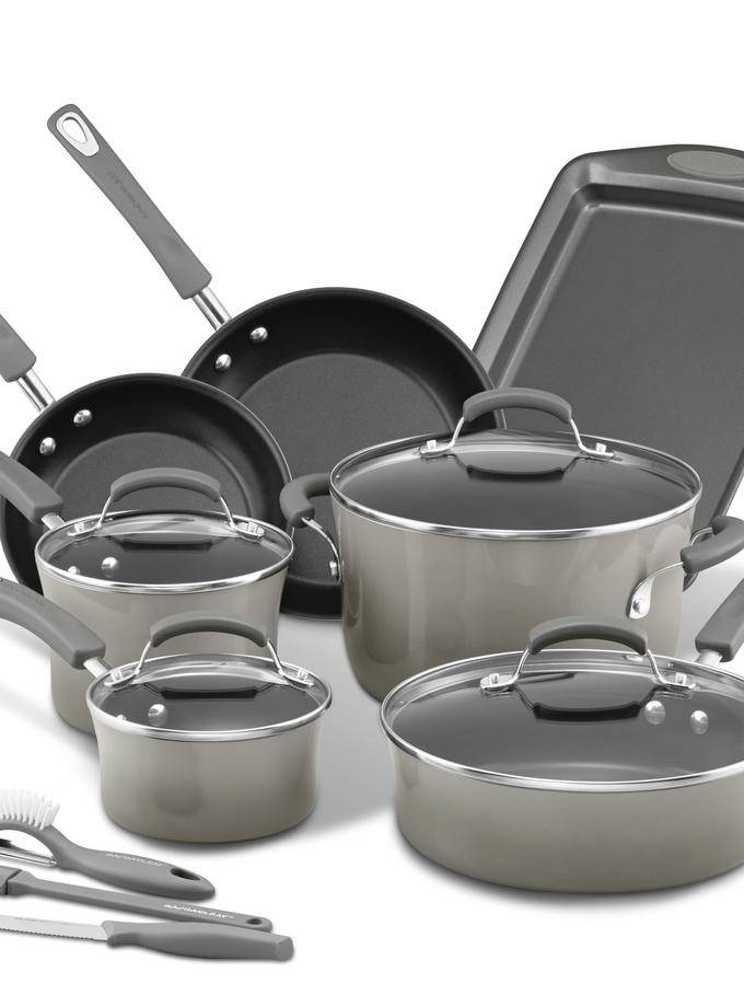 Rachael Ray Classic Brights Nonstick Cookware Sets High Quality