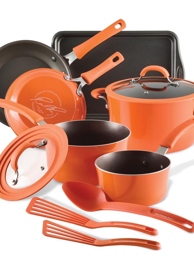 Rachael Ray Cook + Create Nonstick Cookware Sets Best Seller