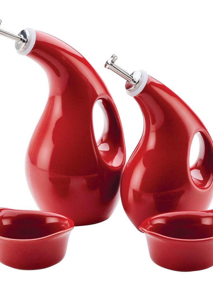 Rachael Ray EVOO Bottle and Ramekin Dipper Set Best Price