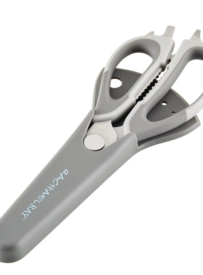 Rachael Ray Multi Shear Kitchen Scissors with Herb Stripper and Sheath Same Day Delivery