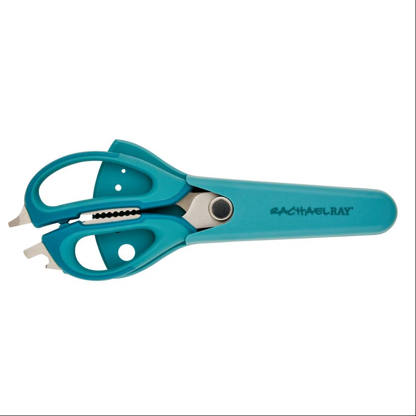 Rachael Ray Multi Shear Kitchen Scissors with Herb Stripper and Sheath Same Day Delivery