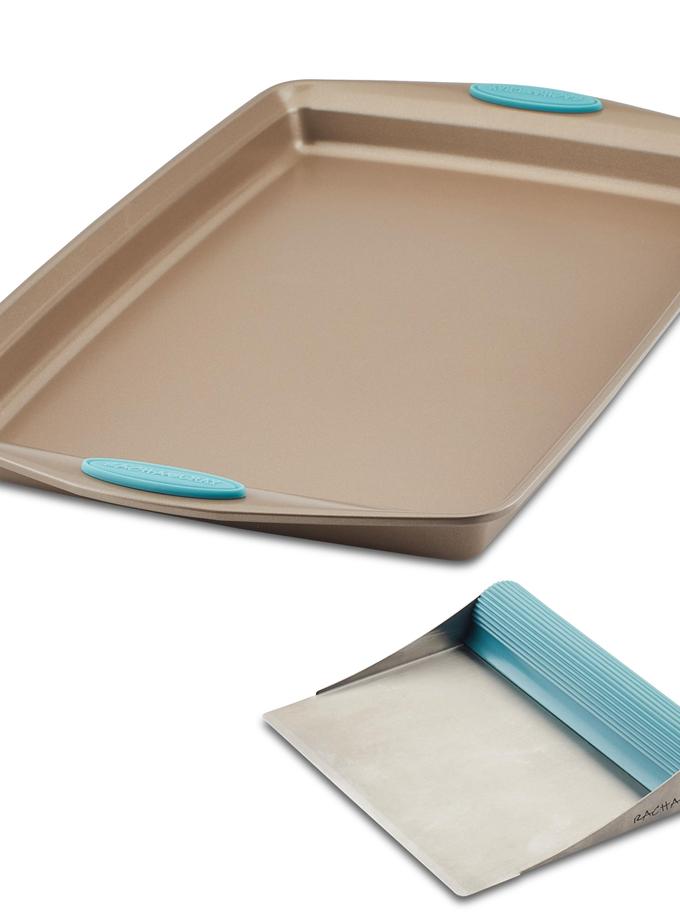 Rachael Ray Nonstick Baking Sheet and Bench Scrape Set Best Buy